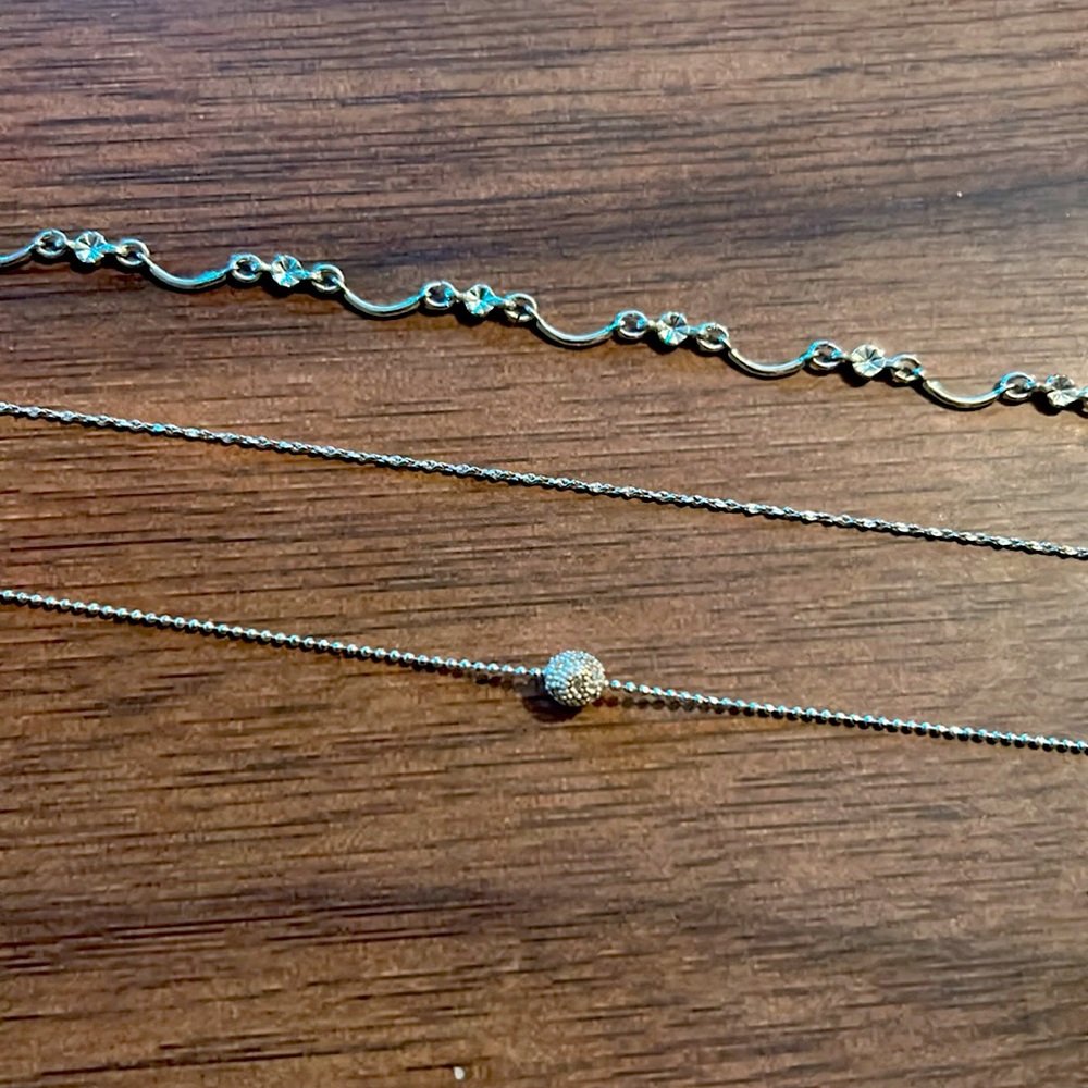 ▫️Avon▫️ Silver Anklets